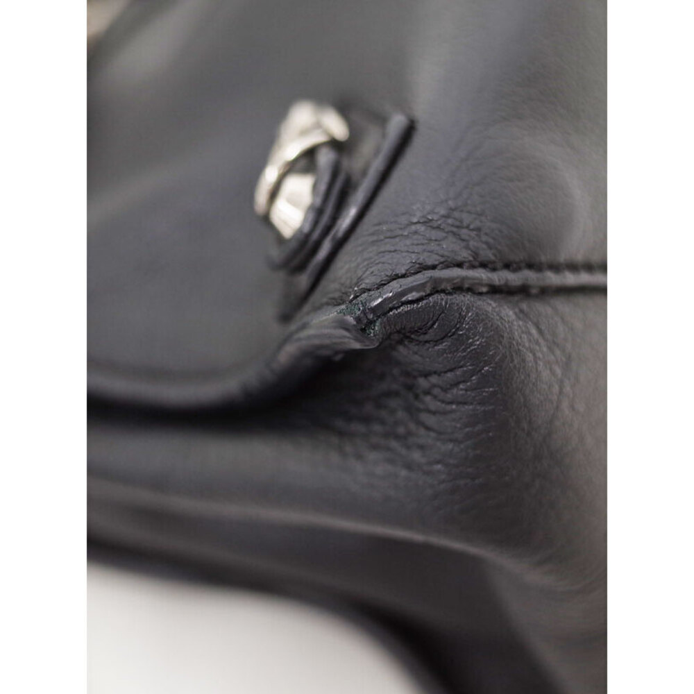 BALENCIAGA Paper Zip Around Shoulder Bag Black - Picture 4 of 9